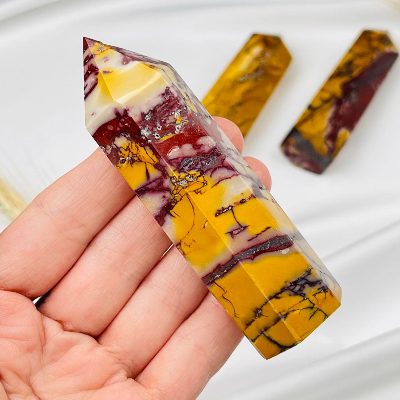 Радуга Самоцветов Кристалл из Яшмы