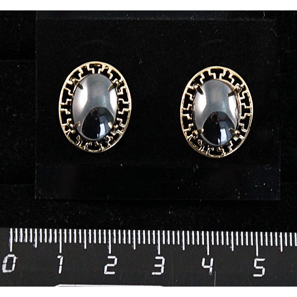 Серьги из гематита,