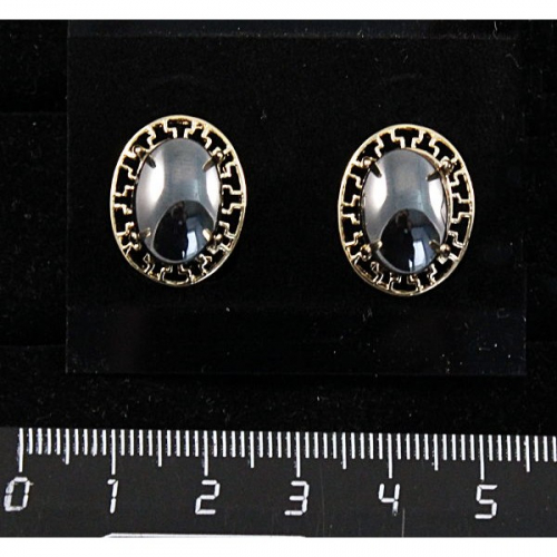Серьги из гематита, 