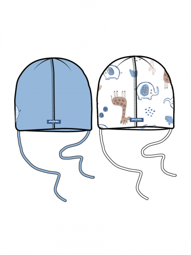 396 р.  620 р.  Шапка детская трикотажная для мальчиков, 2 шт в комплекте