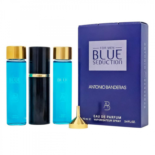 Копии Набор 3в1 Antonio Banderas Blue Seduction, 100ml