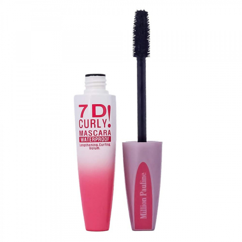Копия Тушь для ресниц Million Pauline 7D Curly! Mascara Waterproof (розовый футляр)