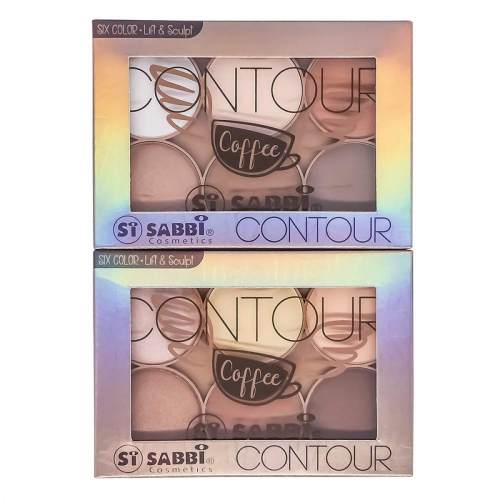 Копия Палетка контуринга Sabbi Contour ряд 2шт