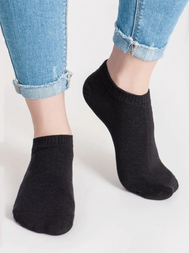 SOCKS WOMAN (06-classic)(1/12) nero