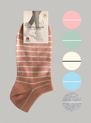 SOCKS WOMAN (05-classic)(1/12) cacao