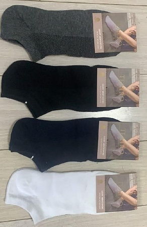 LIGHT SOCKS FOR MAN  M-12(1/12) bianco