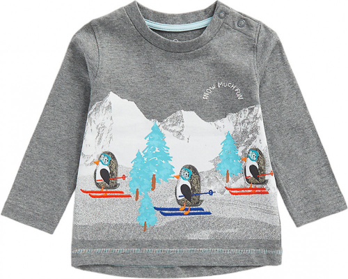 Лонгслив детский MB AA 3PK TEE LS, Mothercare