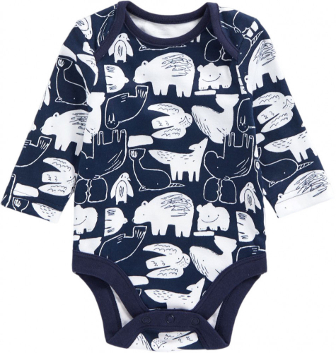 Боди детское BE B STAY COOL 3PK BODYSUITS LS, Mothercare