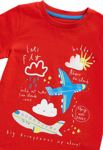 Футболка детская RED CLASSIC BOY PROMO TEE SS, Mothercare