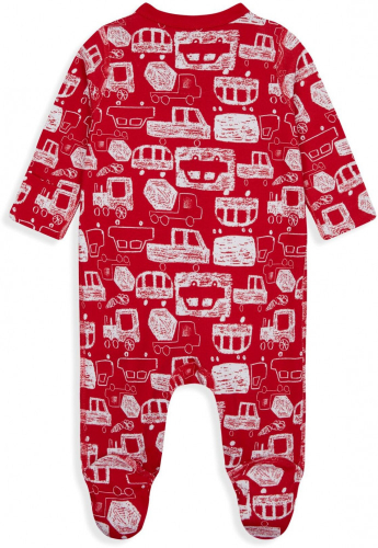 Комбинезон детский ESSENTIALS NB B RED TRANS AOP AIO/086, Mothercare