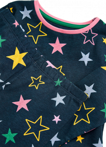 Пижама детская GIRLS EPP NAVY STAR LS/LL PYJAMA, Mothercare