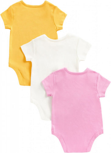 Боди детское BE G BRIGHTS 3PK BODYSUITS SS/086, Mothercare