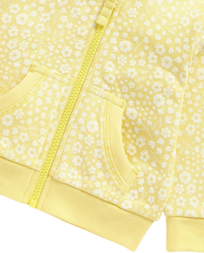 Джемпер детский T&E LEMON FLORAL PRINT Z/T HOODIE LB, Mothercare