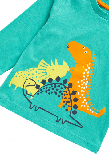 Лонгслив детский MB PROMO GREEN DINO LS TEE, Mothercare