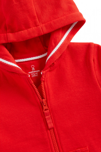 Джемпер детский TE RED HOODY ZIP THRU BB, Mothercare