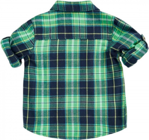 Комплект детский MB PE CHECK SHIRT & BLUE BUG TEE LS, Mothercare