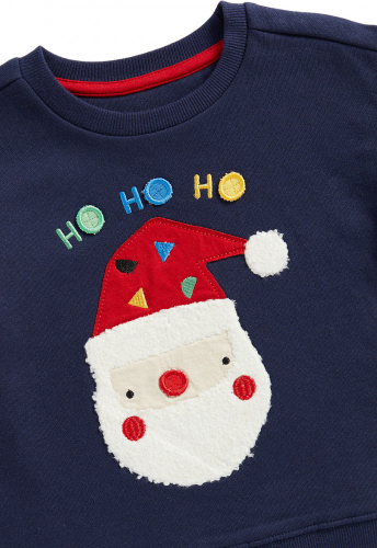 Джемпер детский F NAVY SANTA SWEAT BETTER BB, Mothercare