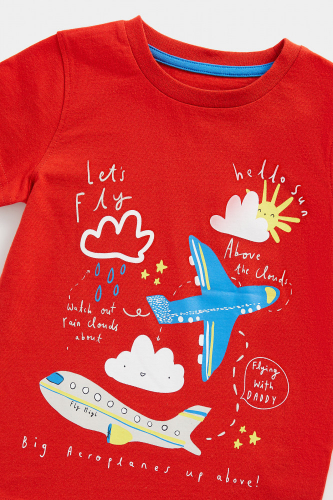 Футболка детская RED CLASSIC BOY PROMO TEE SS, Mothercare