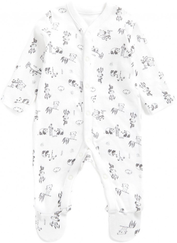 Комбинезон детский BE U K&P 3PK SLEEPSUITS, Mothercare