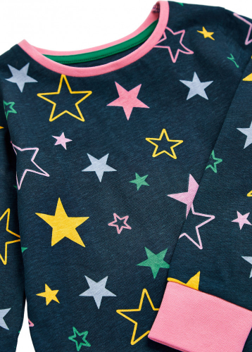 Пижама детская GIRLS EPP NAVY STAR LS/LL PYJAMA, Mothercare