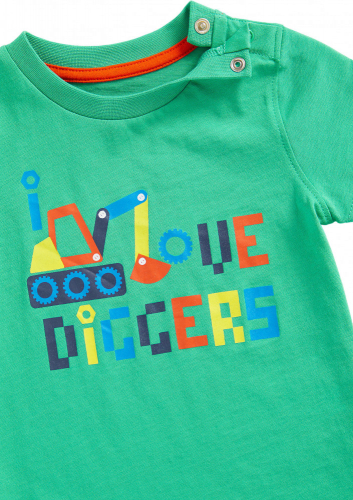 Футболка детская MB GREEN DIGGER PROMO TEE SS, Mothercare