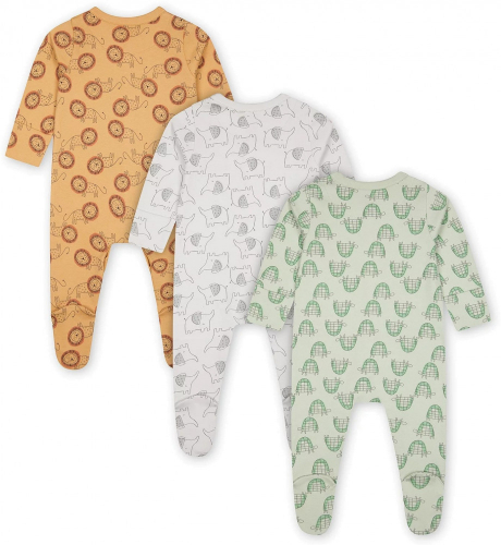 Комбинезон детский B ANIMALS 3PK S/MULTI/086, Mothercare