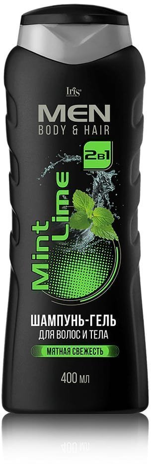 Iris Men Body&Hair Шампунь-гель для волос и тела