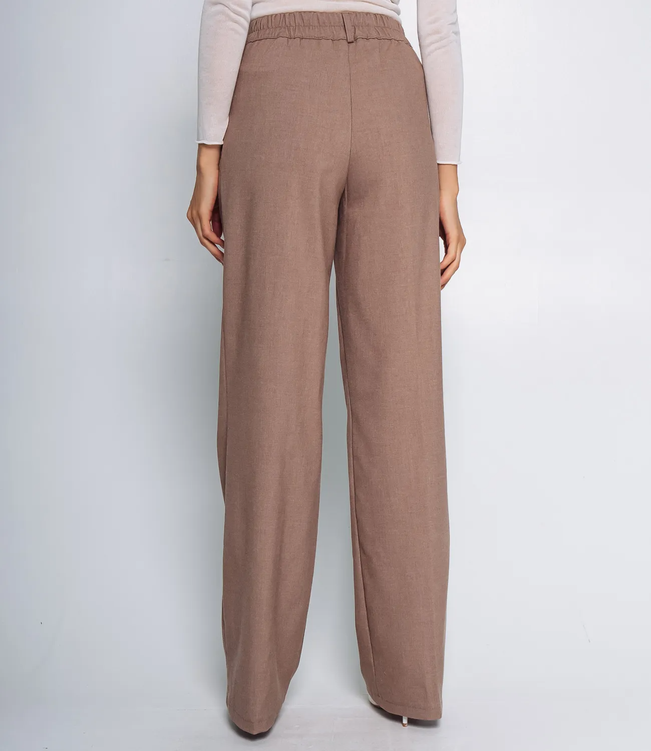 Брюки #БШ2871, тёмно-бежевый