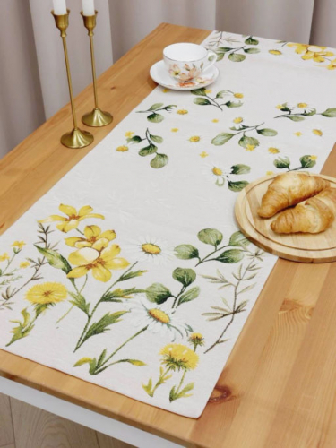 Одуванчики и ромашки Салфетка 44х140 см 2413770 New