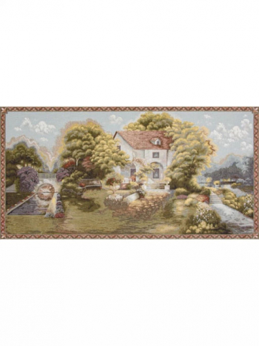 Дом с красной крышей Купон 133х67 см 8089