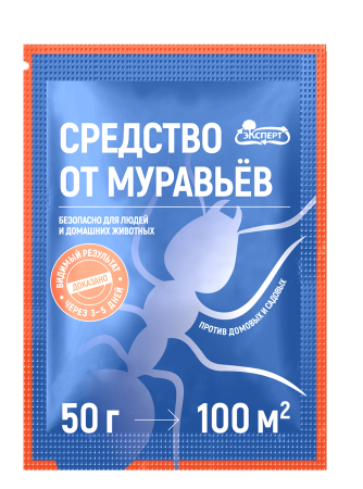 Средство от муравьев Эксперт ЛАМА ТОРФ 50 г / 50 шт