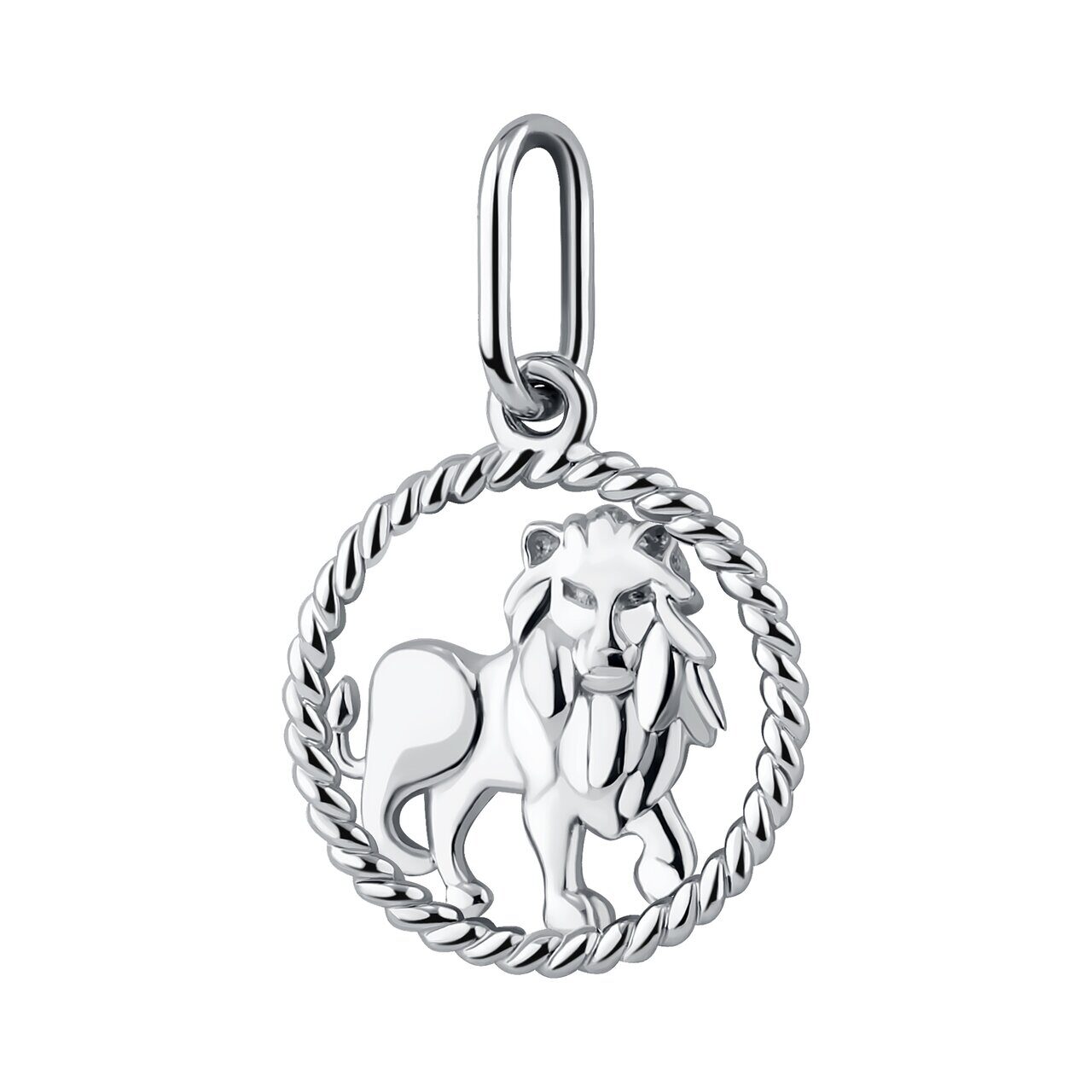 Подвеска из серебра без вставки, Л-13092