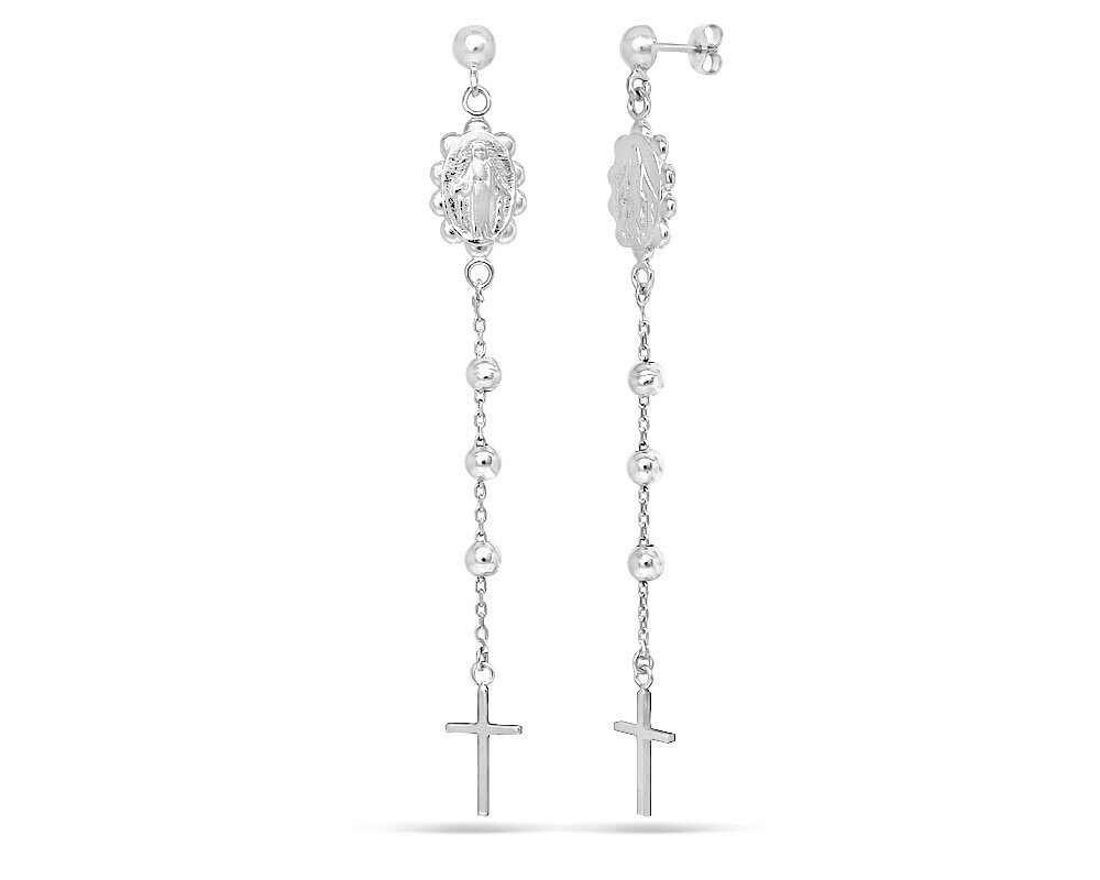 Серьги из серебра без вставки, OZ700084