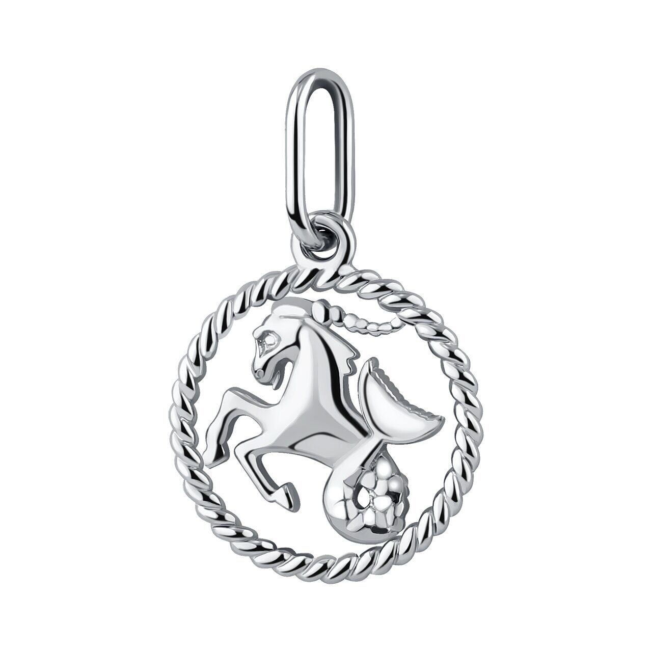 Подвеска из серебра без вставки, Л-15035