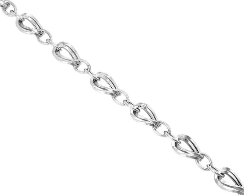 Браслет из серебра без вставки, ТФБИ-78