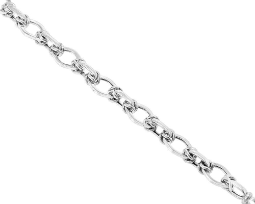 Браслет из серебра без вставки, ТФБИ-64