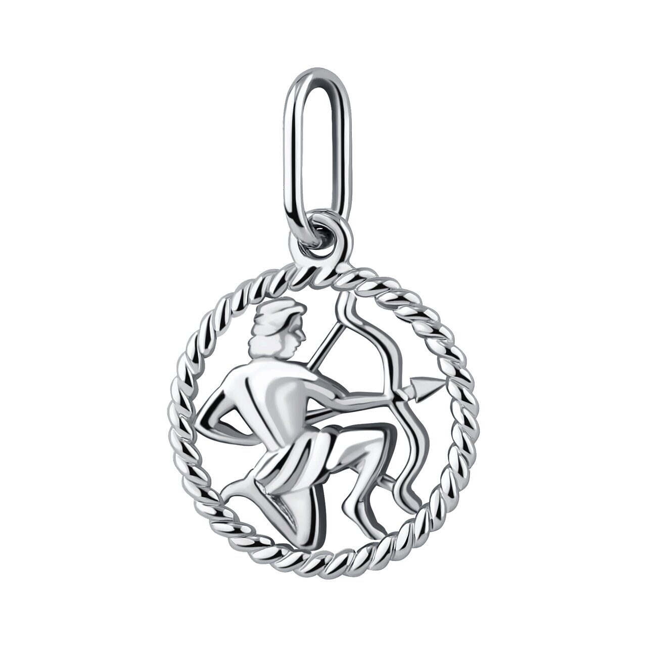 Подвеска из серебра без вставки, Л-13088