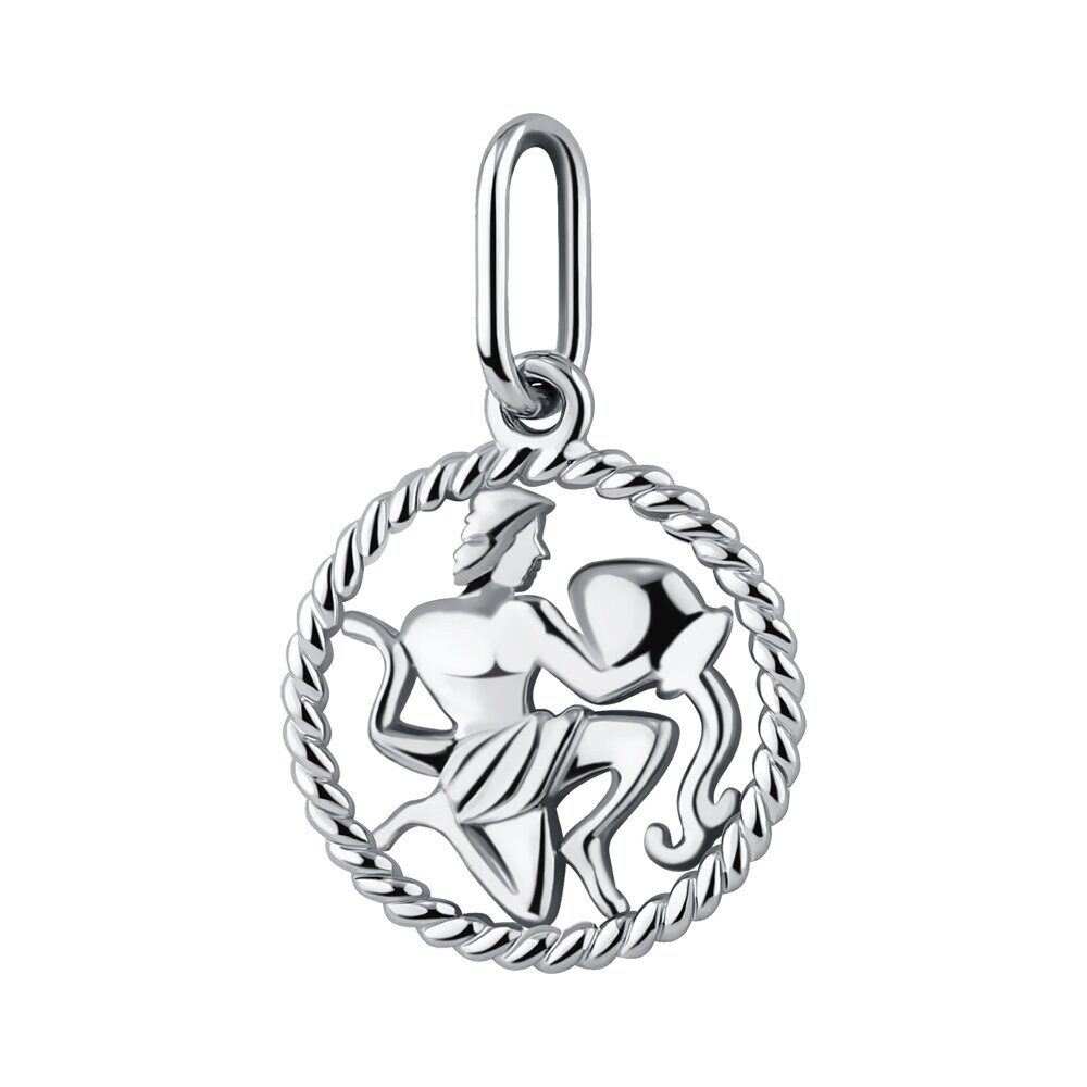 Подвеска из серебра без вставки, Л-13087