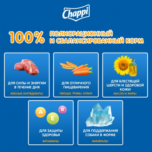 Сухой корм Chappi 