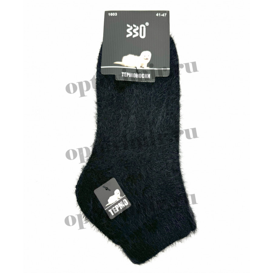 Носки мужские 330 короткие из меха куницы 1603