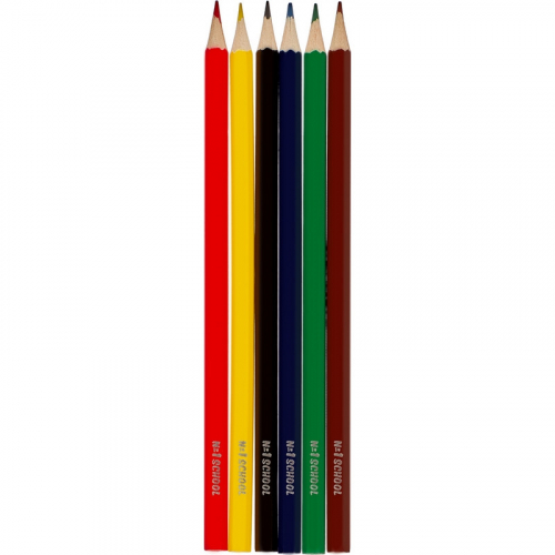 Карандаши 6цв. №1School Отличник 6-гран 914082