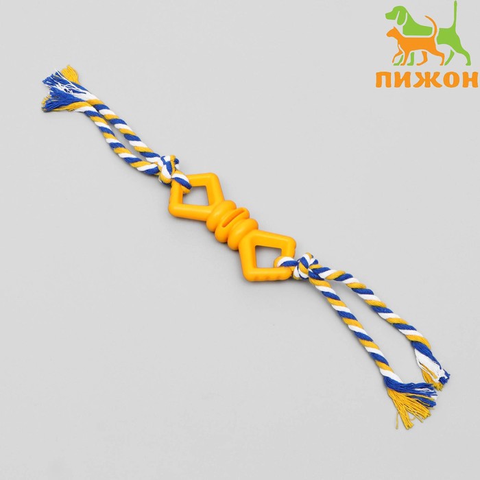Игрушка жевательная с канатом