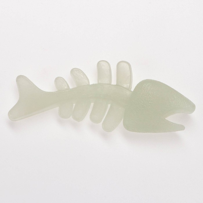 Игрушка для собак «Рыба», светящаяся в темноте, 12 см