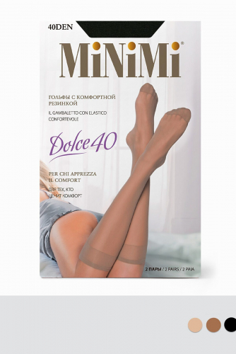 Гольфы, 2 п. MINIMI #1057658Nero (Черный)