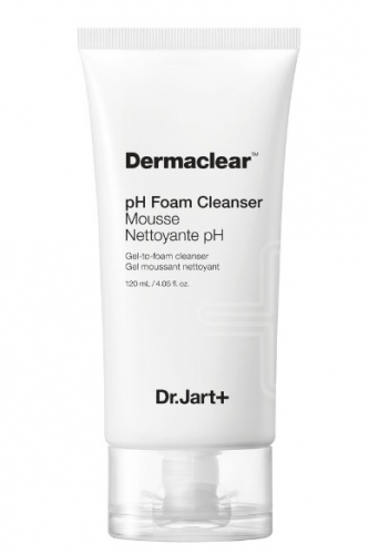 DR.JART+ DERMACLEAR  pH FOAM CLEANSER MOUSSE NETTOYANTE pH GEL TO FOAM  Гель-пенка для умывания и глубокого очищения PH 5.5, 120 мл