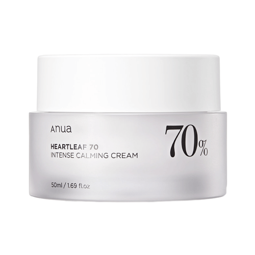 Интенсивный барьерный крем на основе хауттюйнии ANUA HEARTLEAF 70% INTENSE CALMING CREAM  50 мл.