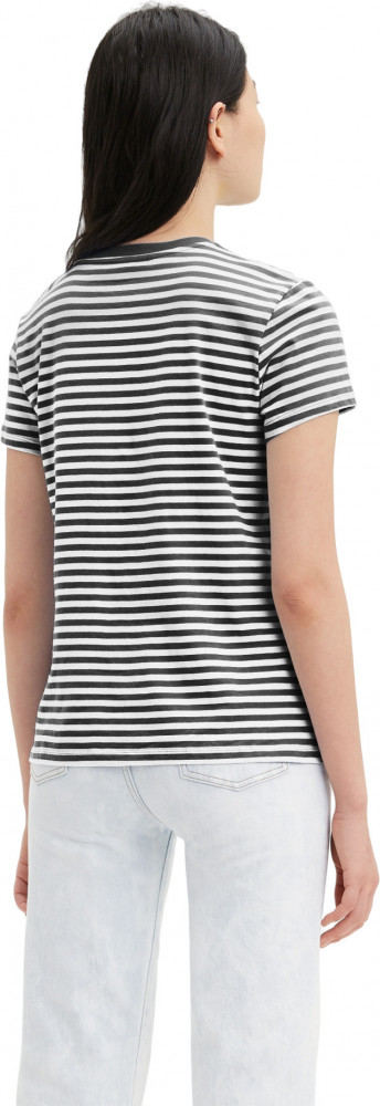 Футболка женская Levi's Original PERFECT TEE RAITA STRIPE CAVIAR STRIPE, LEVIS