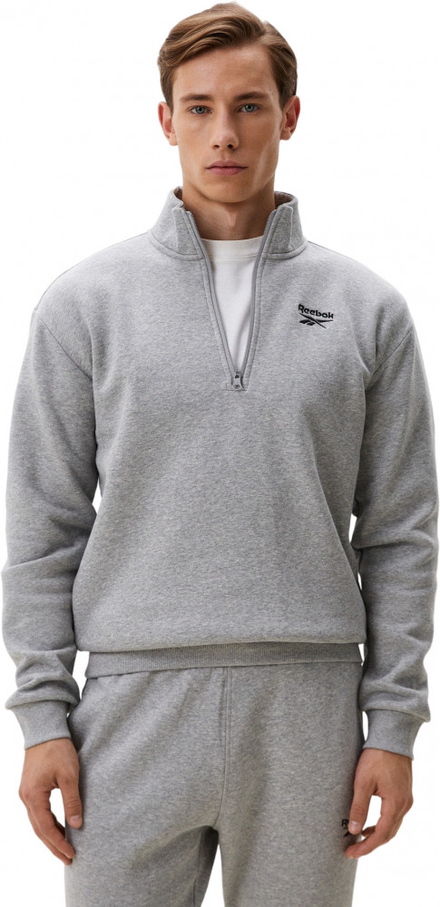 Джемпер мужской REEBOK IDENTITY SL FLEECE 1/4 ZIP, Reebok