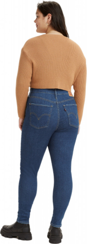 Джинсы женские MILE HIGH SUPER SKINNY TORONTO TEARS, LEVIS