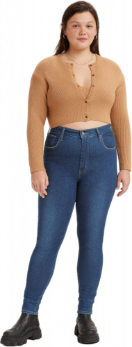 Джинсы женские MILE HIGH SUPER SKINNY TORONTO TEARS, LEVIS